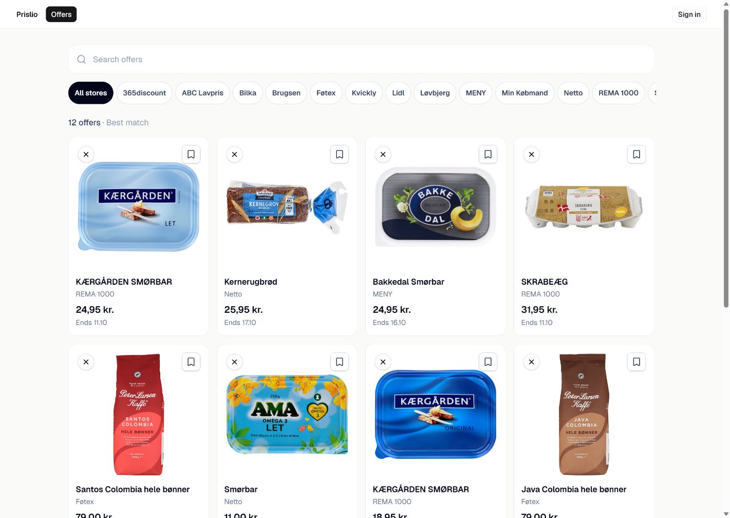 Find Grocery Deals Faster